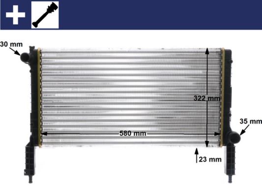 MAHLE CR1446000S — SU RADYATÖRÜ (470X780) FIAT DOBLO (ENo:8MK376767671)