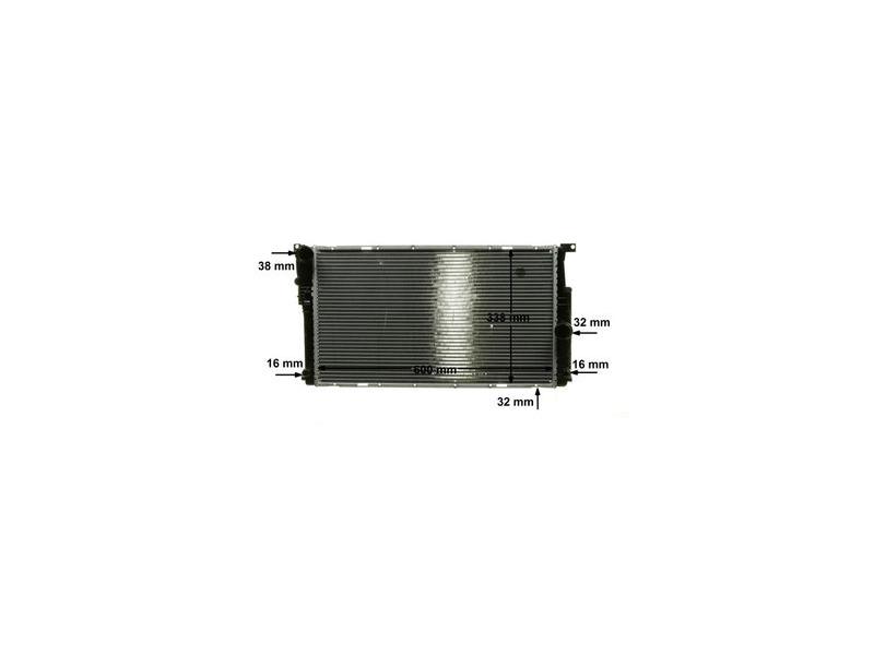 MAHLE CR1909000P — SU RADYATÖRÜ F20-F20 LCI-F21-F21 LCI-F22-F30-F30 LCI-F31-F34-F35-4F32-F33-F36 B38-N20-N26 10-18