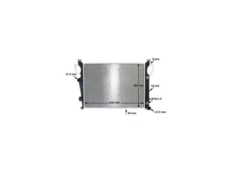 MAHLE CR302000S — SU RADYATORU (641X477X42) (OTOMATIK)(MANUEL) MERCEDES W220 C215 S 430 S 500 S 55 AMG M 113941