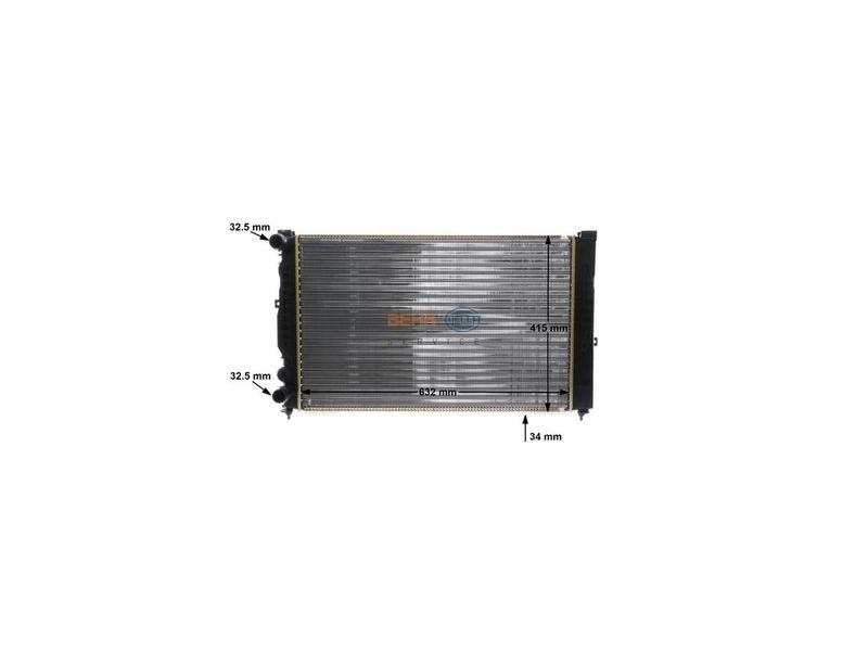 MAHLE CR647000S — SU RADYATÖRÜ (632x385x32) (MEKANİK) AUDI A4 A6 VOLKSWAGEN PASSAT 19 16 TDI 00-05 ALZ (ENo:8MK376720591)