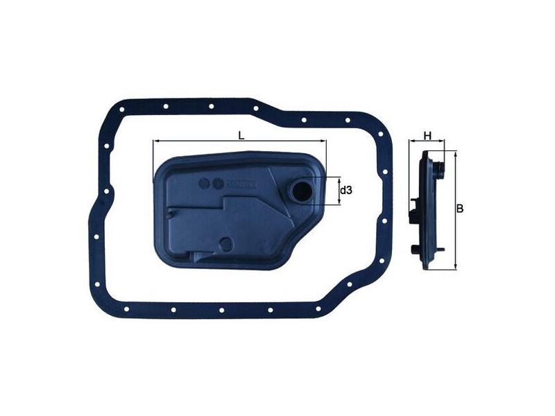 MAHLE HX149D — ŞANZIMAN YAĞ FİLTRESİ [4 VİTES OTOMATİK 4F27E] FOCUS I II C-MAX FIESTA VI MAZDA III 1.4 1.6 2.0 TI TDCI ZETEC