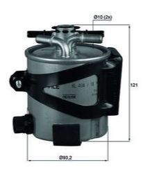MAHLE KLH4417 — YAKIT FİLTRESİ ( RENAULT MEGANE II 1.5DCI 05-/ SCENIC II 1.5DCI 05-/ GRAND SCENIC II 1.5DCI 05-)