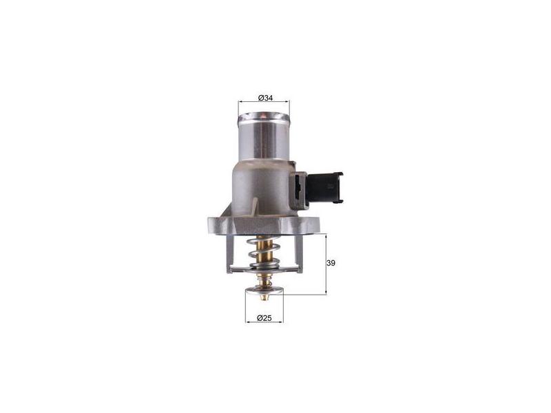 MAHLE TM55105 — TERMOSTAT 105°C CONTALI SENSÖRLÜ METAL GÖVDE (OPEL VECTRA C-ASTRA F-G-H-J INSIGNIA -MOKKA 1.6 1.8)