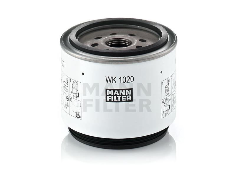 MANN WK1020X — YAKIT FILTRESI VIDALI FILTRE VOLVO FM9, FM12 D9A, D12C/D 1998-2008