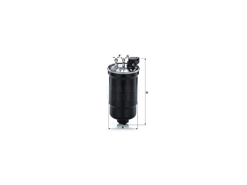 MANN WK11027 — YAKIT FİLTRESİ CONNECT V-408 AMAROK RANGER [TRA] 1.5 2.0 ECOBLUE 18-