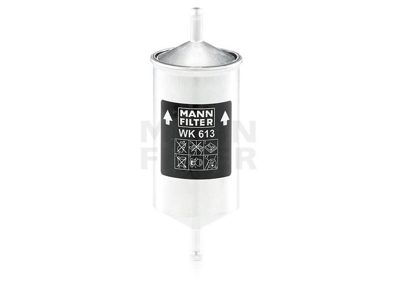 MANN WK613 — YAKIT FİLTRESİ (BENZİN) (TIRNAKSIZ) PEUGEOT 106, 206, 306 CITROEN AX, C15, XANTIA, ZX VOLKSWAGEN POLO, POLO