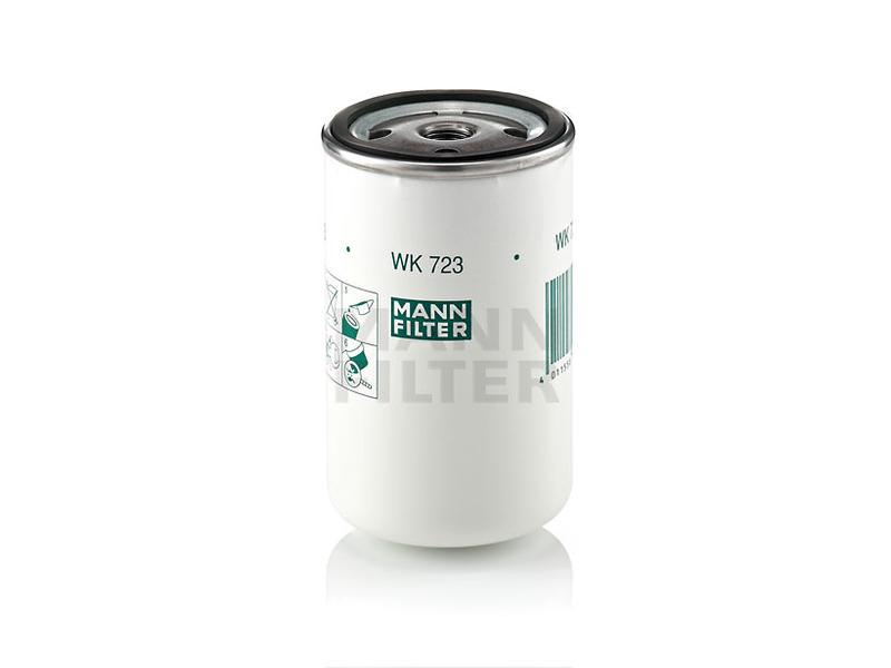 MANN WK723 — YAKIT FİLTRESİ VİDALI FİLTRE BOMAG, CASE IH, CATERPILLAR, CLAAS, DEUTZ-FAHR, DYNAPAC, FENDT, GENERAL MOTORS