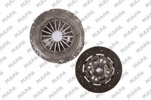 MAPA 004240209 — DEBRİYAJ SETİ-RULMANSIZ (VW CADDY 04-11 GOLF 04-14 PASSAT 06-11) AZV-BKD-BKP