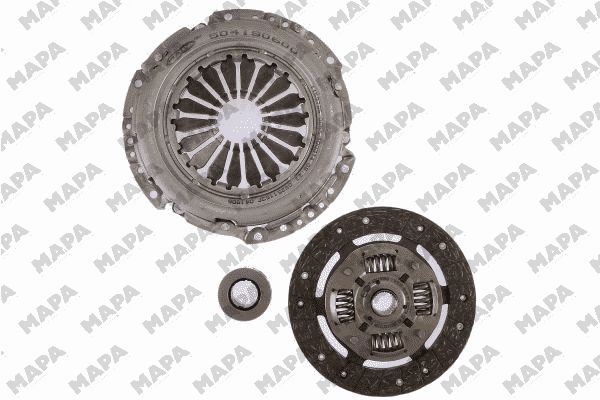 MAPA 008190000 — DEBRİYAJ SETİ SKODA FABIA VOLKSWAGEN POLO SEAT IBIZA IV 12 HTTP AZQ BME 826362