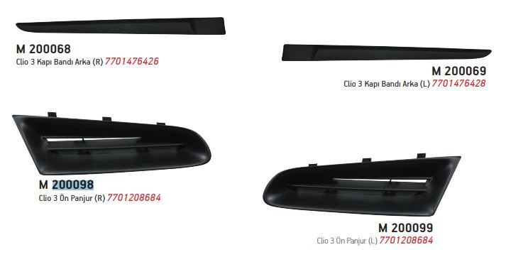 MARAL 200098T — PANJUR TAKIM (RENAULT CLIO III )