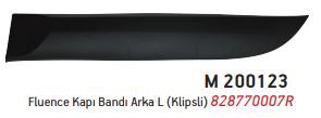 MARAL 200123 — KAPI BANDI ARKA SOL KLİPSLİ ( RENAULT FLUENCE )