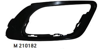 MARAL 210182 — SİS FARI ÇERÇEVESİ SİYAH SAĞ (RENAULT FLUENCE )