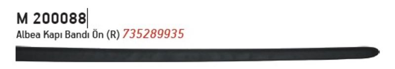 MARAL M200088 — KAPI BANDI ON R ALBEA (735289935)