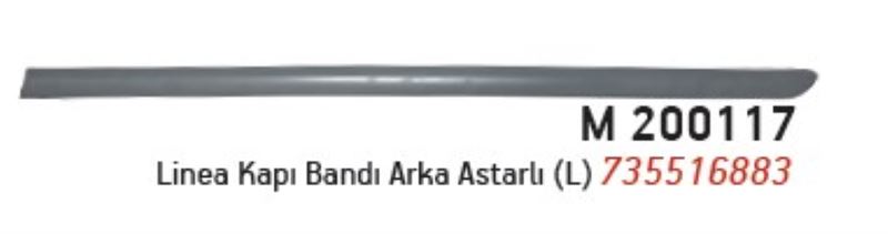 MARAL M200117 — KAPI BANDI ARKA L ASTARLI LINEA (735516883)