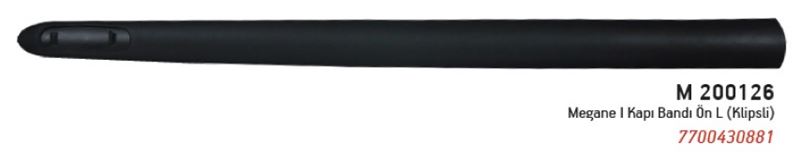 MARAL M200126 — KAPI BANDI ON SOL (KLIPSLI) MEGANE I (7700430881)