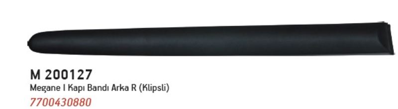 MARAL M200127 — KAPI BANDI ARKA SAG (KLIPSLI) MEGANE I (7700430880)