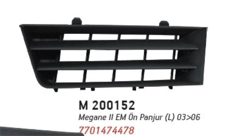 MARAL M200152 — ÖN PANJUR SOL (L) EM 03-06 MEGANE II (7701474478L)