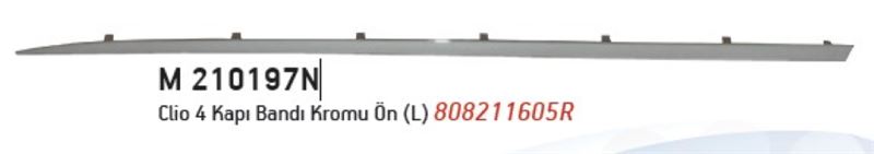 MARAL M210197N — KAPI BND KROM ÇITA ÖN L 828213777R RENAULT CLIO IV