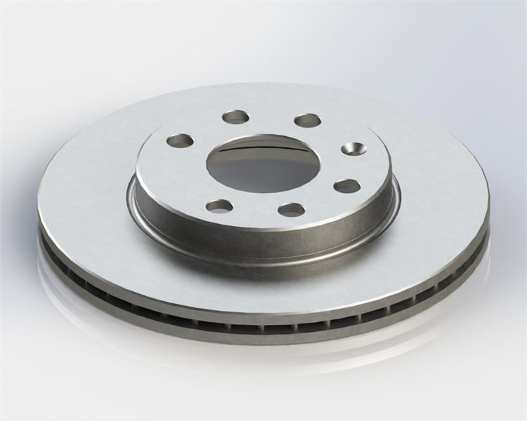 MGA 50472 — FREN DİSK ÖN HAVA KANALLI 240-4 ( OPEL CORSA C 00 - 06 )ABS LI