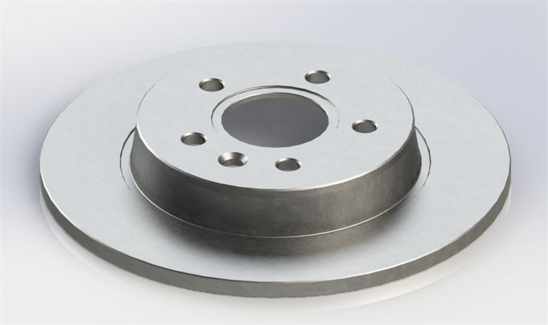 MGA 50492 — FREN DISK ARKA DUZ 280-5 ( FORD FOCUS CMAX 03 - )