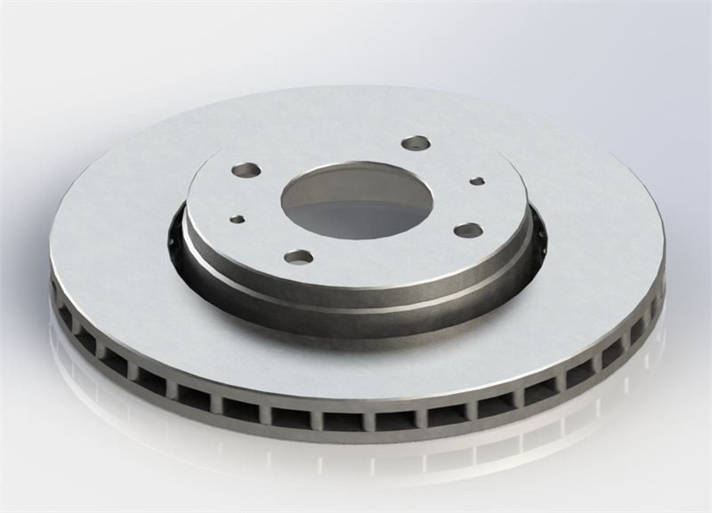 MGA 50533 — FREN DISK ON HAVA KANALLI 281-4 ( MITSUBISHI CARISMA PROTON 00 - 06 / VOLVO S40 V40 00 - )