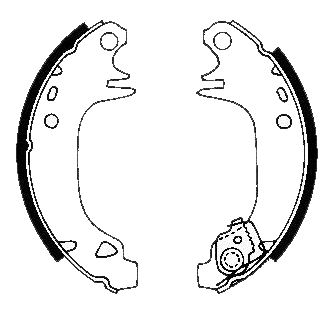 MGA 54601 — KAMPANA BALATA ( RENAULT R5 R9 R11 86 - 95) CIRCIRLI