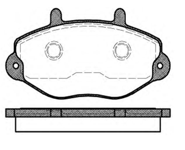 MGA 55257 — ON FREN BALATASI ( FORD TRANSIT T15 )