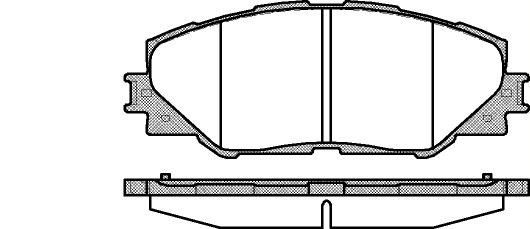 MGA 55284 — FREN BALATASI ON TOYOTA RAV4 07-11 / RAV4 12-18