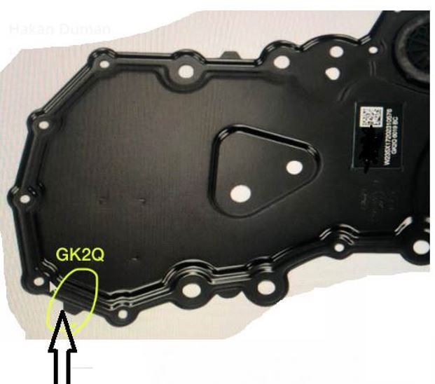 MGA 62908 — EKSANTRİK SAC KAYIŞ KAPAK (SU HORTUM KELEPÇE YERİ YOK) (FORD TRANSİT V363 2.0 ECOBLUE PANTHER 18- )