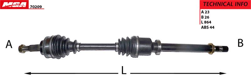 MGA 70209 — AKS KOMPLE SAG ABSLI THALIA 1.5 K9K