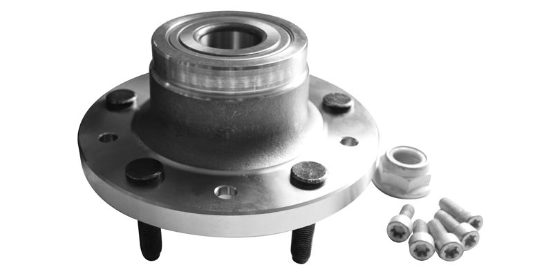 MGA 72510 — PORYA RULMANI ARKA BİJONLU + 5 CİVATA +KOVAN SOMUN FORD TRANSIT CUSTOM V362 37MM 12-