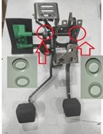MGA 75019 — DEBRİYAJ PEDAL BURÇ TAMİR TAKIMI - (FORD CONNECT 03-14)