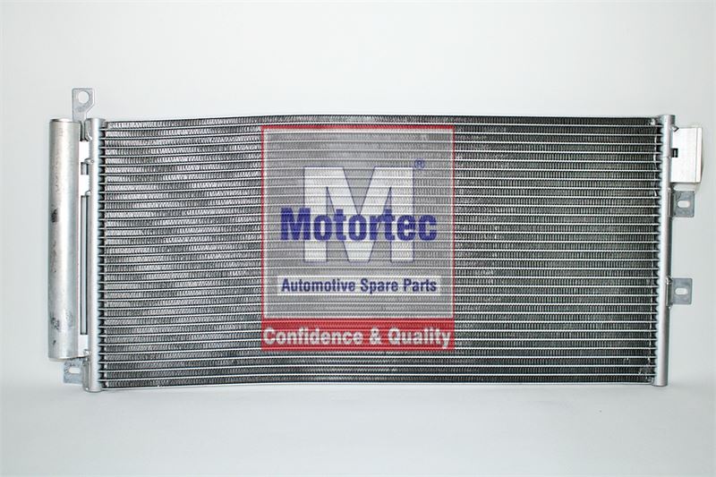 MOTORTEC TMP0395 — KLİMA RADYATÖRÜ FIAT LİNEA 07> 1.3 JTD 628x305x12 1 SIRA ALB SİSTEM