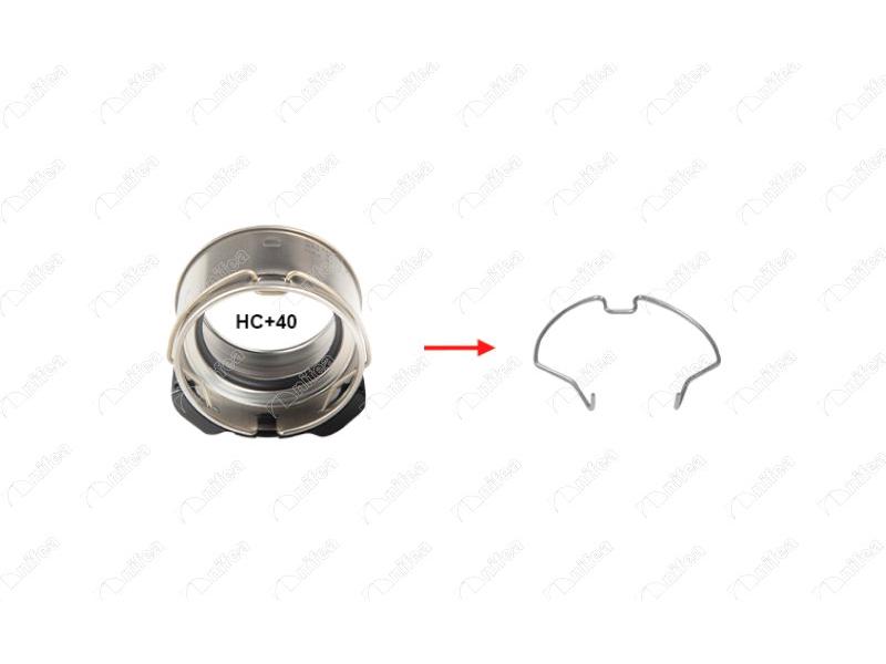 NIFEA 10304 — TURBO HORTUM KELEPÇE SEGMANI HC 40 EGEA-TIPO-GIULIETTA-DOKKER / JUKE K9K / QASHQAI J10 R9M / VIVAR