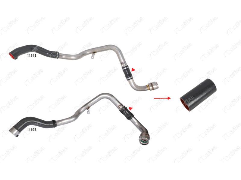 NIFEA 11149 — TURBO HORTUMU KÜÇÜK DACIA SANDERO II 13> DACIA DUSTER 10> 1.5dCi