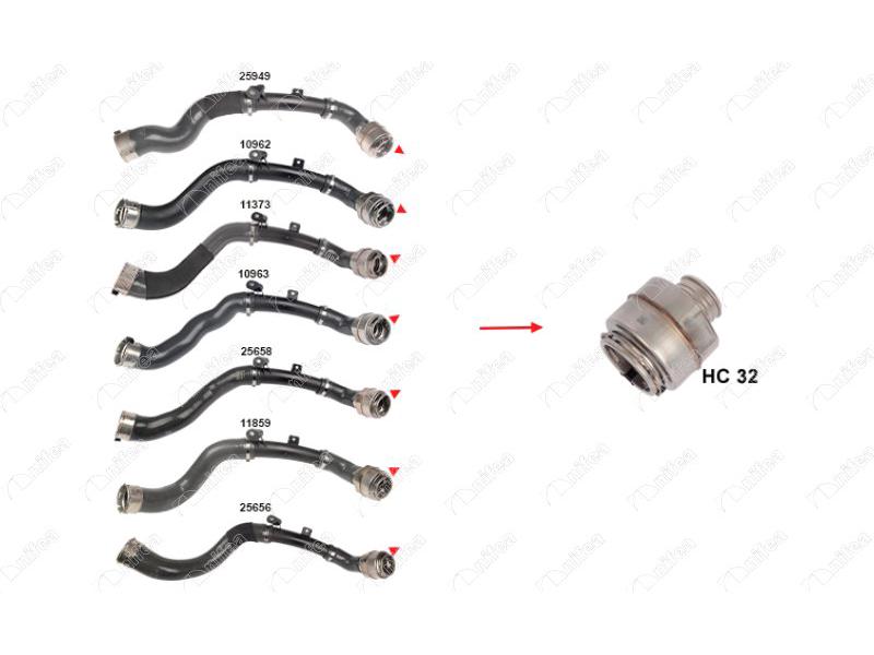 NIFEA 11423 — TURBO HORTUMLARI TALISMAN LP 1.3 TCe 160 LPNC H5H470