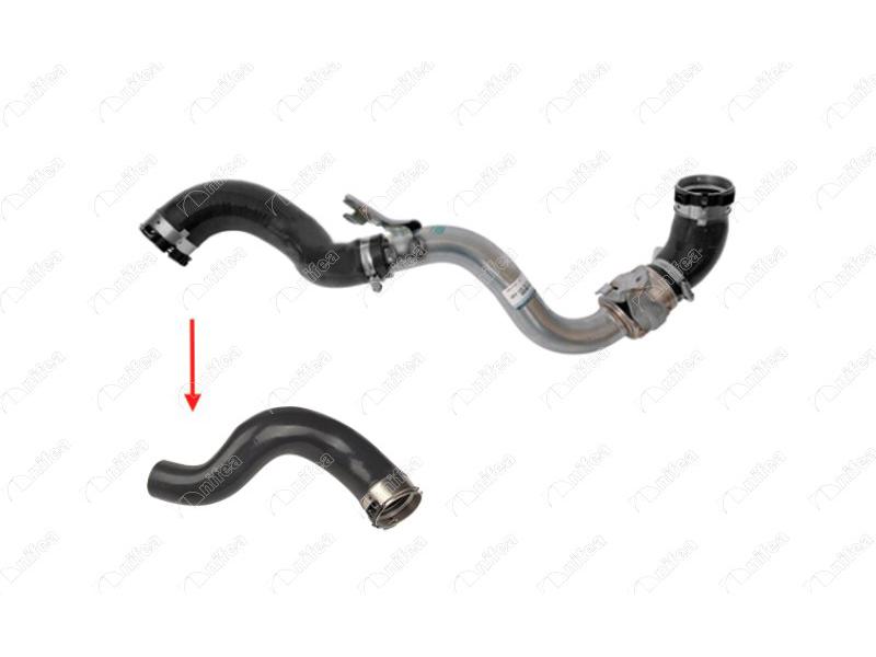 NIFEA 12325 — TURBO HORTUMU BÜYÜK RENAULT TRAFIC III 15> OPEL VIVARO B 15> 1.6dCi METAL BORU HARİÇ