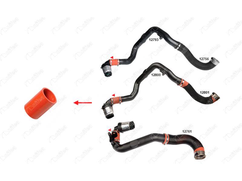 NIFEA 12760 — TURBO HORTUMU
PLASTİK BORU HARİÇ NV400 / MASTER