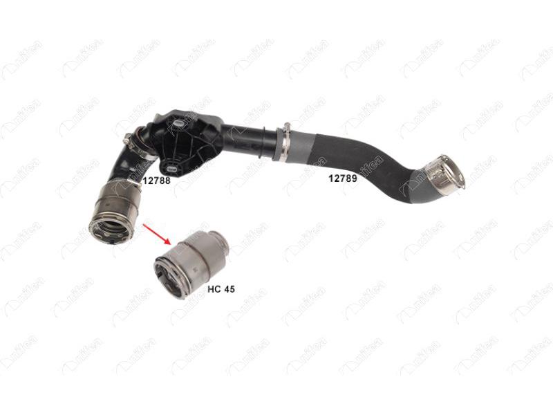 NIFEA 12790 — TURBO HORTUMLARI REZONATOR NV400 Platform şasi X62. X62B dCi 130 M9T704