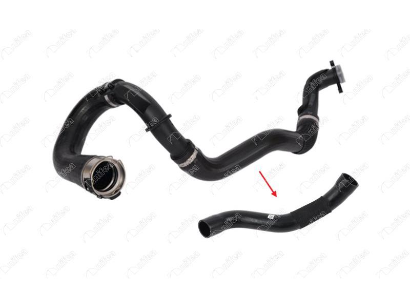 NIFEA 25129 — TURBO HORTUMU ARA PARÇA CHEVROLET AVEO T300 11>15 1.3 D PLASTİK BORU HARİÇ