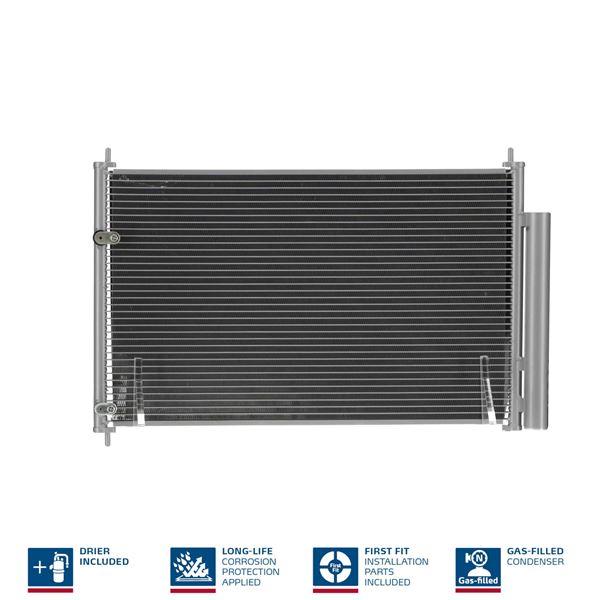 NISSENS 940037 — KLİMA RADYATÖRÜ TOYOTA COROLLA 07-18 1.33-1.4 D4D-1.6-1.8 / AURIS 07-18 / AVENSIS 08- / VERSO 09-