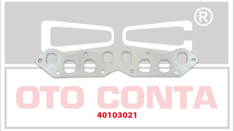 OTO CONTA 40103021 — EGZOZ MANİFOLD CONTASI SAC TAKVIYELI RENAULT R9 BENZİNLİ C1J 768 C2J770 C3J700