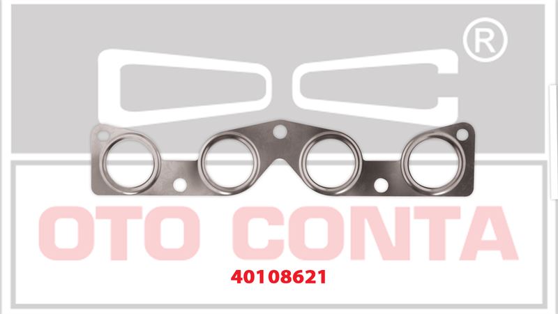 OTO CONTA 40108621 — EGZOZ MANİFOLD CONTASI ÇELİK RENAULT CLIO I II KANGOO DACIA LOGAN 1.2 16V D4F 764 D4D 700 720 D4F 702