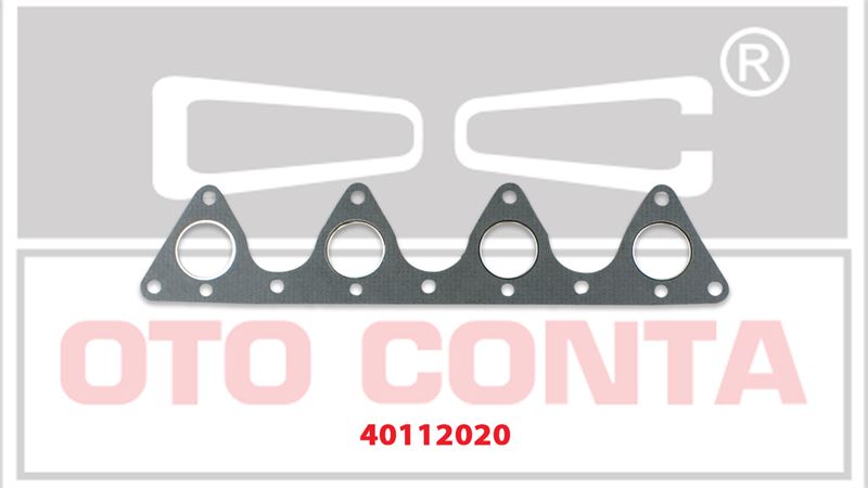 OTO CONTA 40112020 — EGZOZ MANIFOLT CONTASI 1.20 mm SACLI KLINGRIT RENAULT R21 2.0 J5R J6R J7R J7T