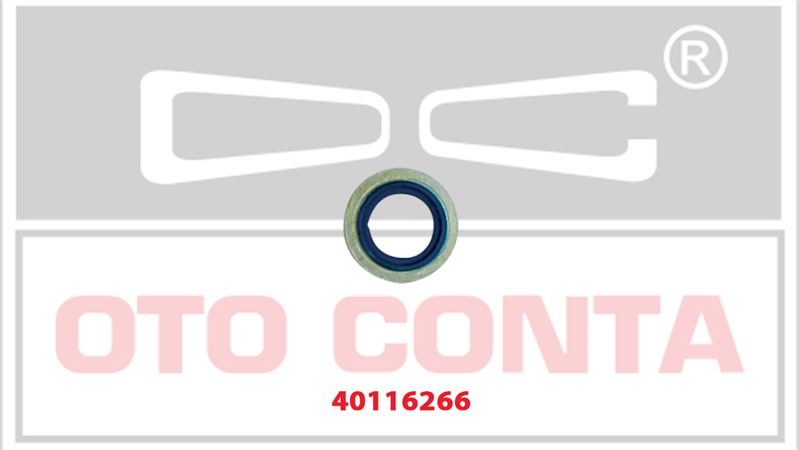 OTOCONTA 40116266 — KARTER TAPA CONTASI SAC METAL KAUÇUK RENAULT CLIO MEGANE KANGOO 1.4 1.6 E6J E7J K7J K7M K9K 4KM E7J 624
