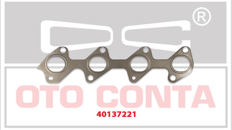 OTO CONTA 40137221 — EGZOZ MANİFOLD CONTASI RENAULT TRAFIC II 06> LAGUNA III 07>15 OPEL VIVARO A 06>14 NİSSAN X-TRAIL II