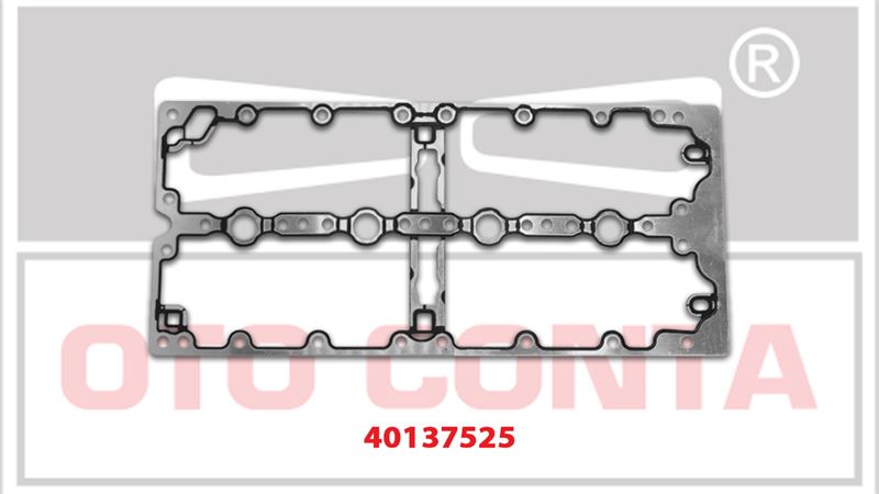 OTO CONTA 40137525 — KULBUTOR UST KAPAK CONTASI ALUMINYUM KAUCUK KAPLI FIAT DUCATO 2.3 JTD MULTIJET IVECO DAILY F1AE0481C