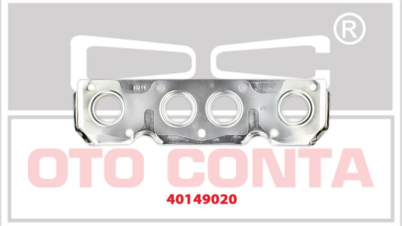 OTO CONTA 40149020 — EGZOZ MANIFOLT CONTASI CELIK SIPERLIKLI RENAULT R19 MEGANE 1.4 1.6 E7J 624 626 634 635 780 K7J 700 701