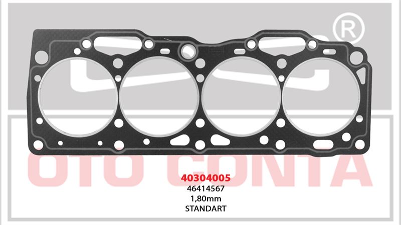 OTO CONTA 40304005 — SİLİNDİR KAPAK CONTASI 1.80 mm STANDART FIAT TEMPRA TIPO 1.6 159 A3.000 A3.048 159 A3.048
