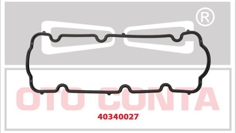OTOCONTA 40340027 — KÜLBÜTÖR ÜST KAPAK CONTASI 6 SAPLAMALI YENİ MODEL FIAT PALIO ALBEA DOBLO 1.2 188 A4.000 223 A5.000